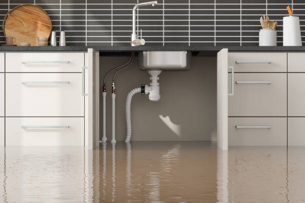 Water damage restoration process in IA